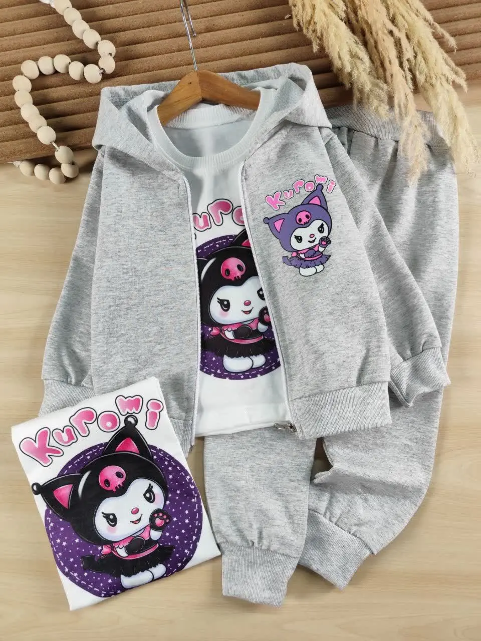 ست سه تیکه سویشرت کرومی