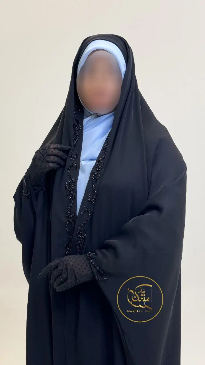 چادر خبرنگاری جواهر دوزی سو...