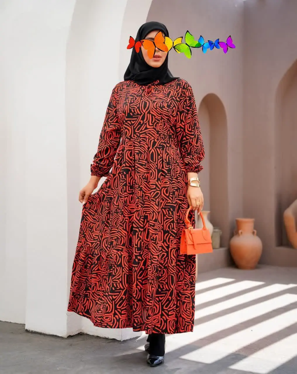 و در اخر رنگ زیبای نارنجی سیر