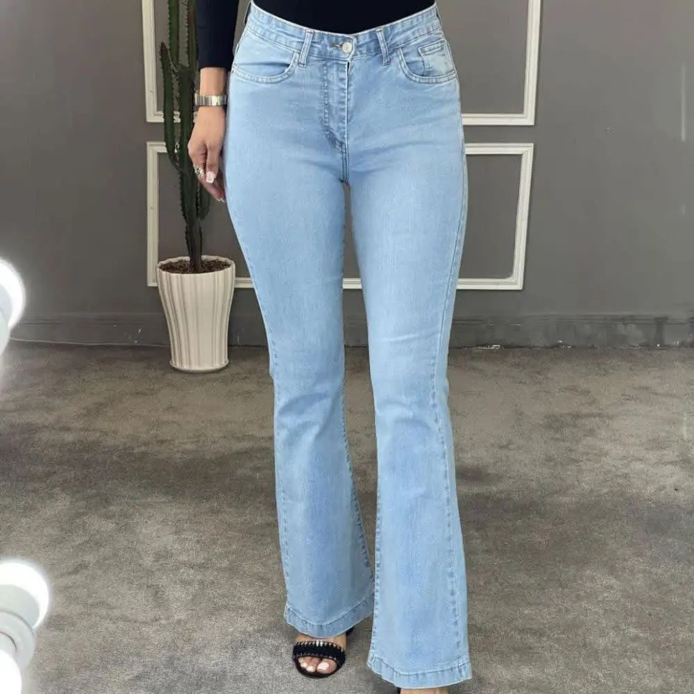 شلوار جین بوت کات دمپا ✅
