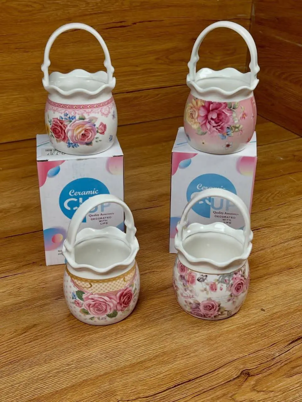 جا کاردی-سبد دسته دار پرسلن