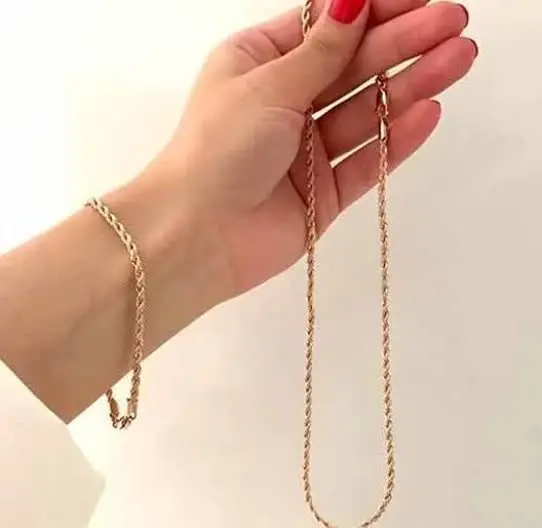 زنجیر و دستبند طنابی