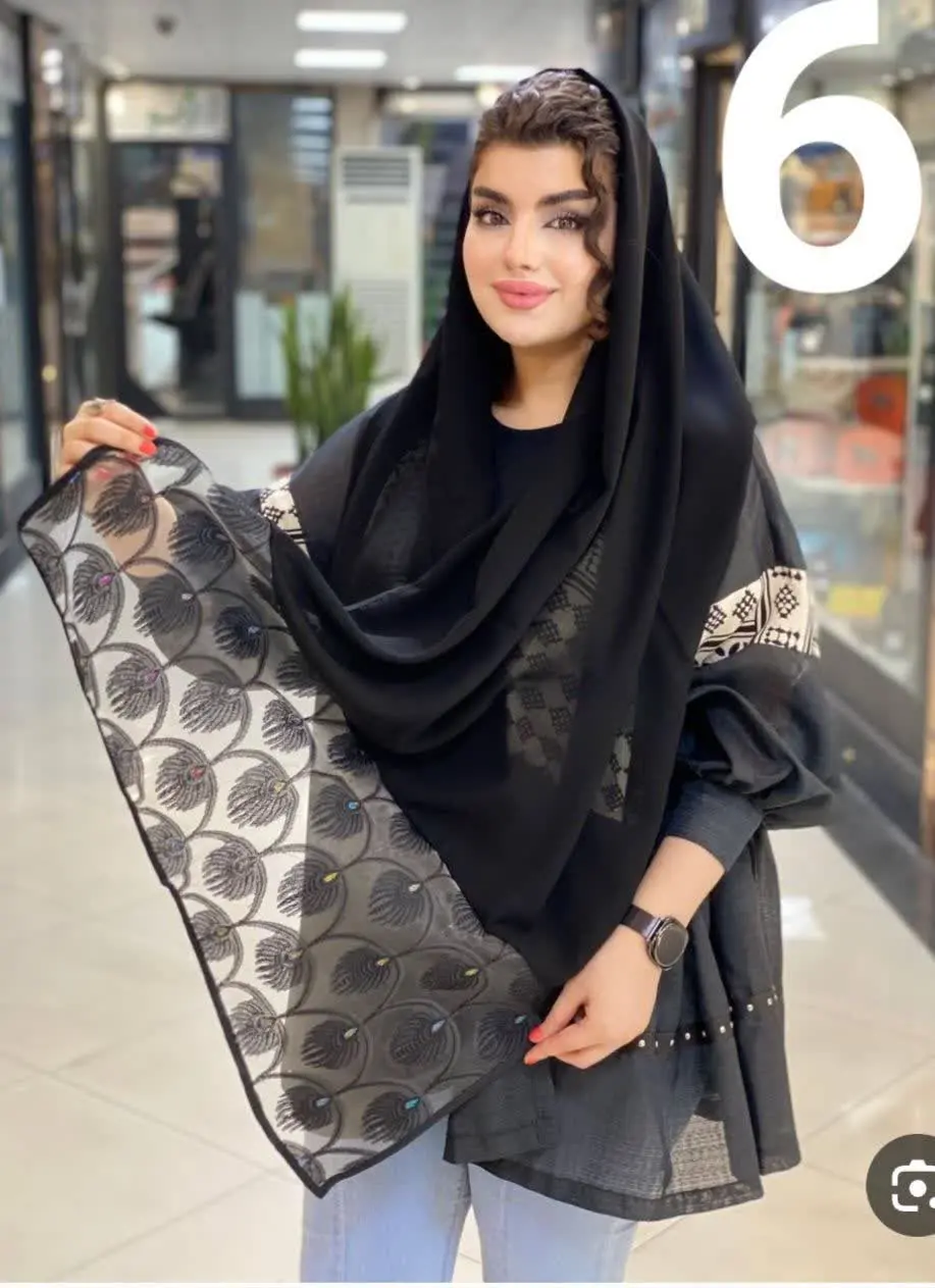 👚نام: شال مشکی محرمی
