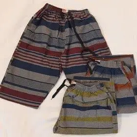 ☄شلوارک طرح کتان مردانه شارژ شد⚡
