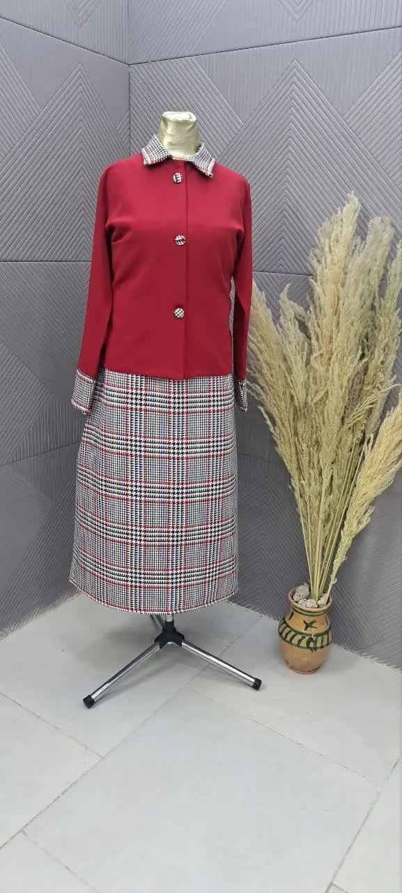 👚 نام: کت دامن یاقوت
