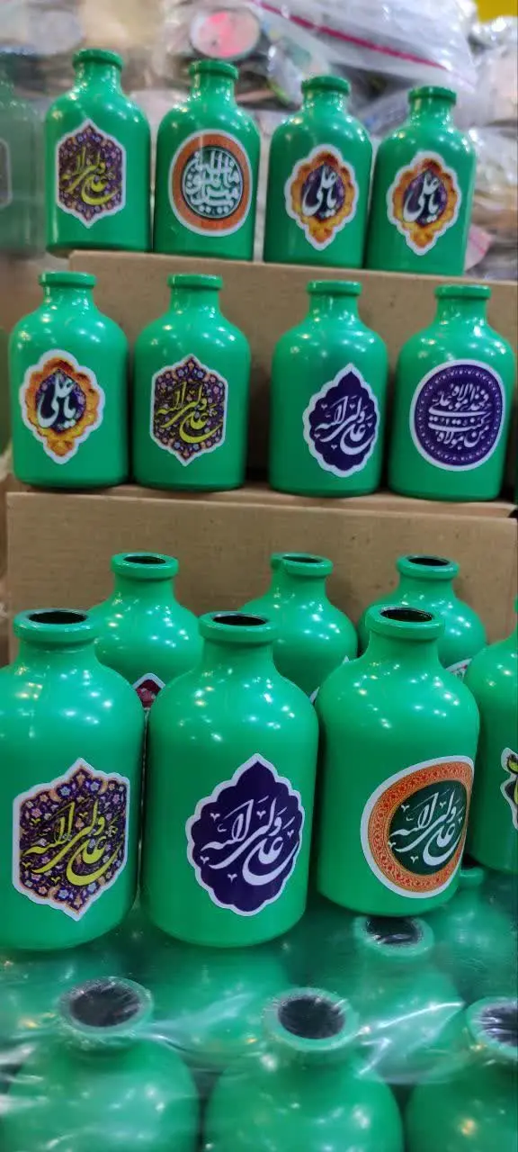 گلدان کوچک شیشه‌ای با طرح‌های متنوع😍 برچسبی
