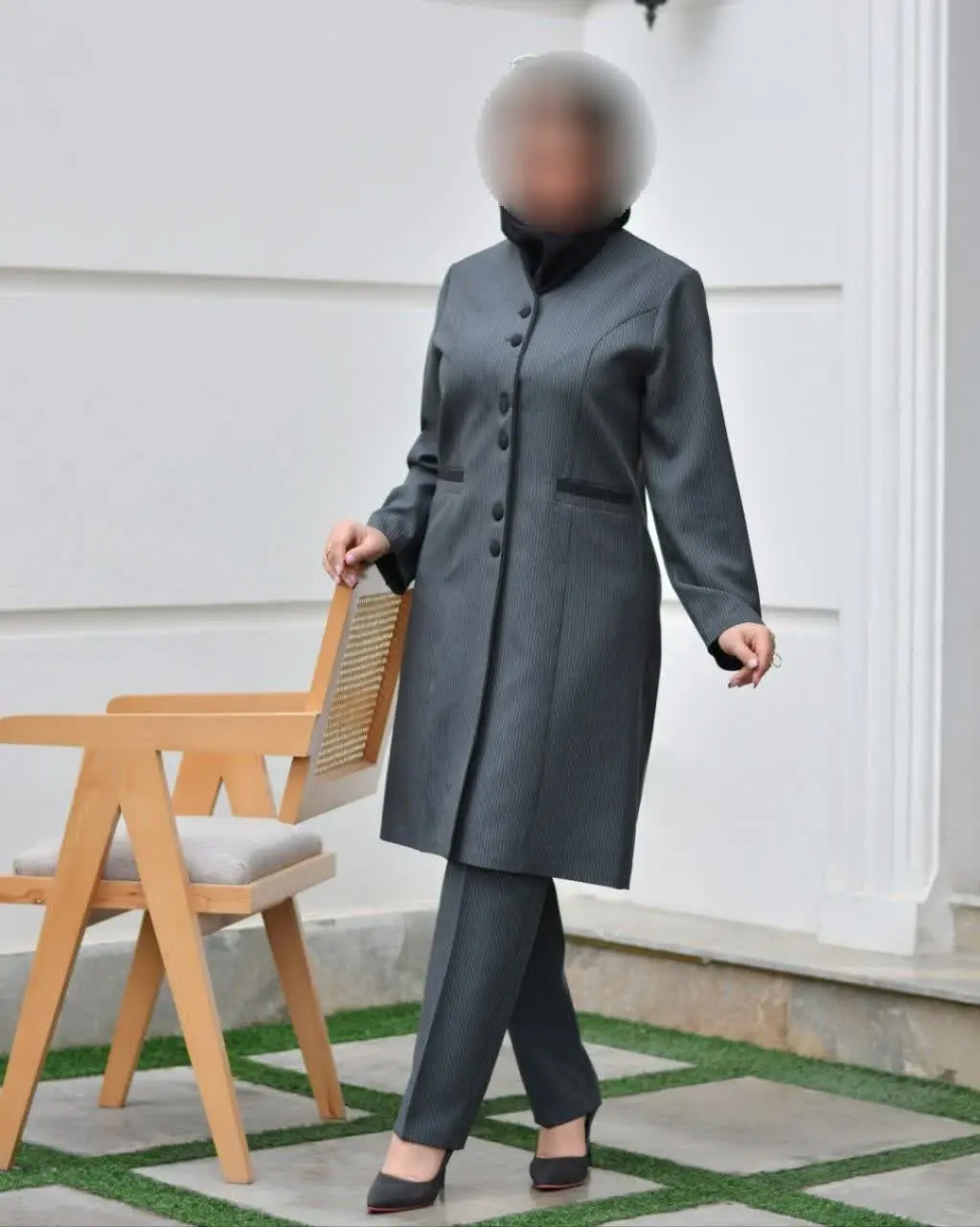 مانتو و شلوار اداری دیبا