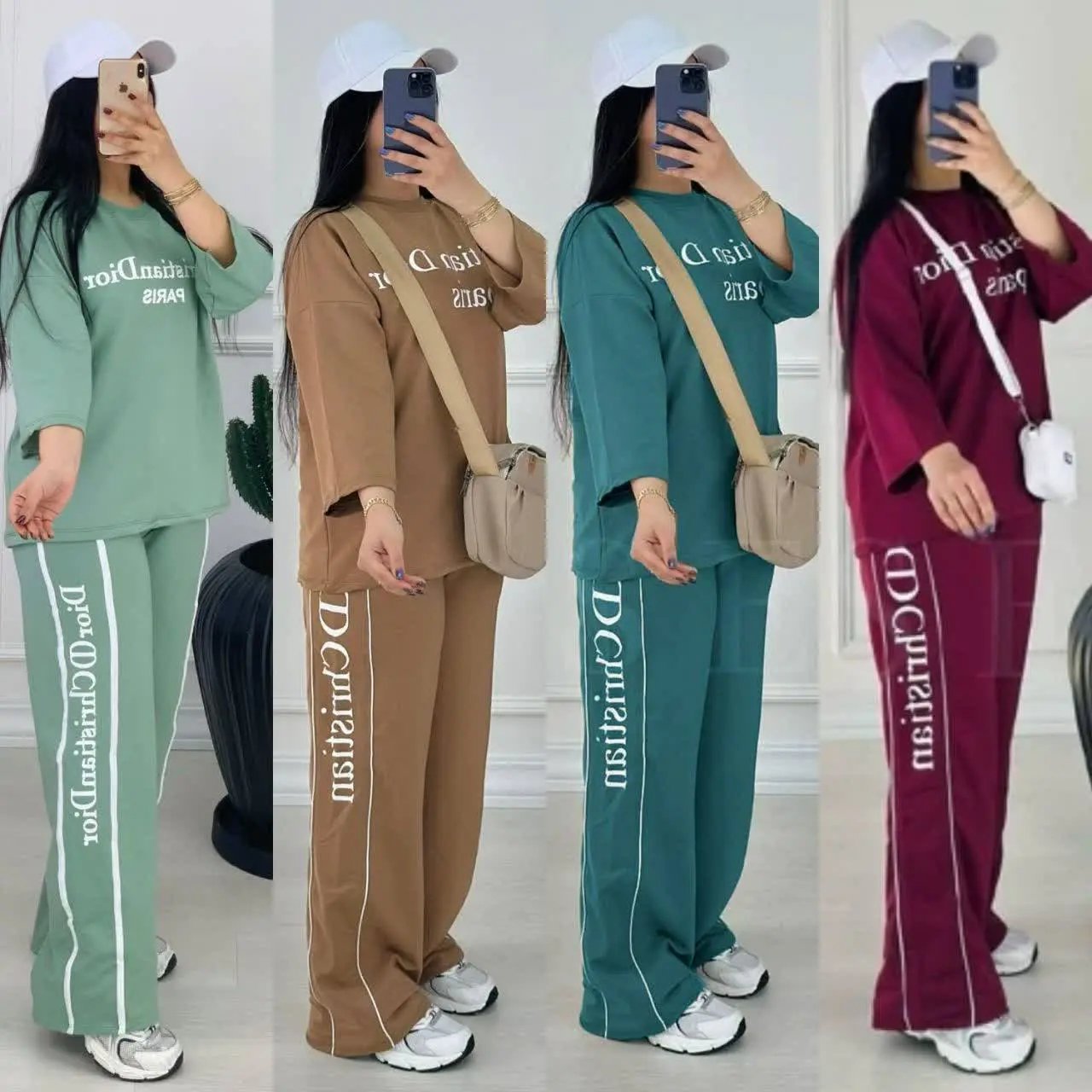 ست کریستین دیور رنگی