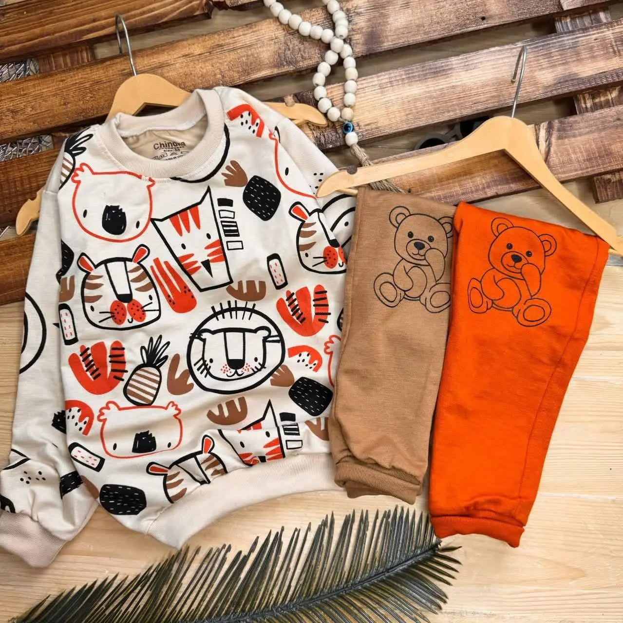 👚نام: ست بلوز شلوار حیوانات
