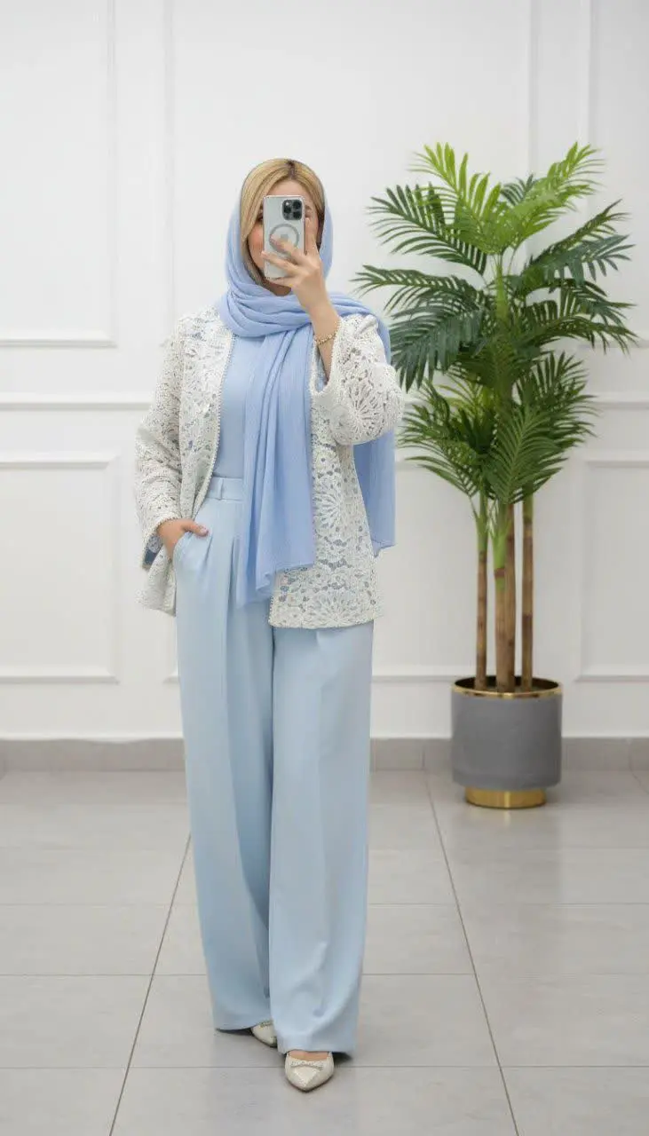 🌷نام: ست مانتو شلوار گندم