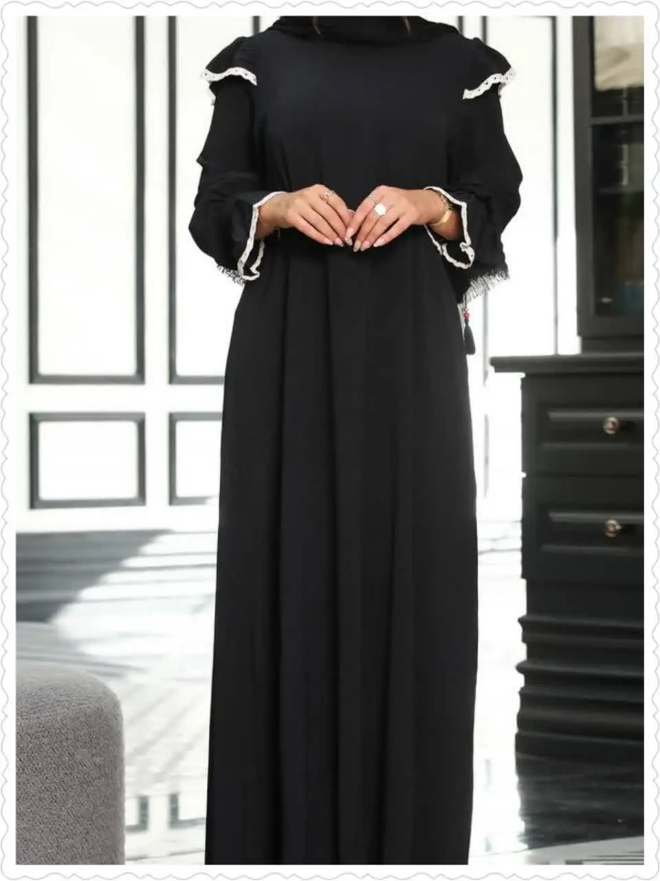 نام: پیراهن عبایی مانتو 
