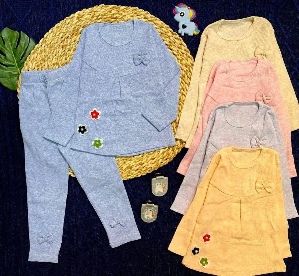 🧶 بلوز شلوار دخترانه🦥 تیکه...