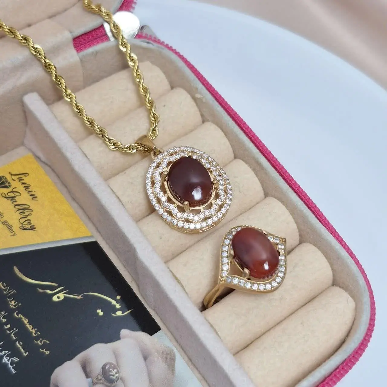 ❤️#ست #عقیق_یمن سرخ❤️
