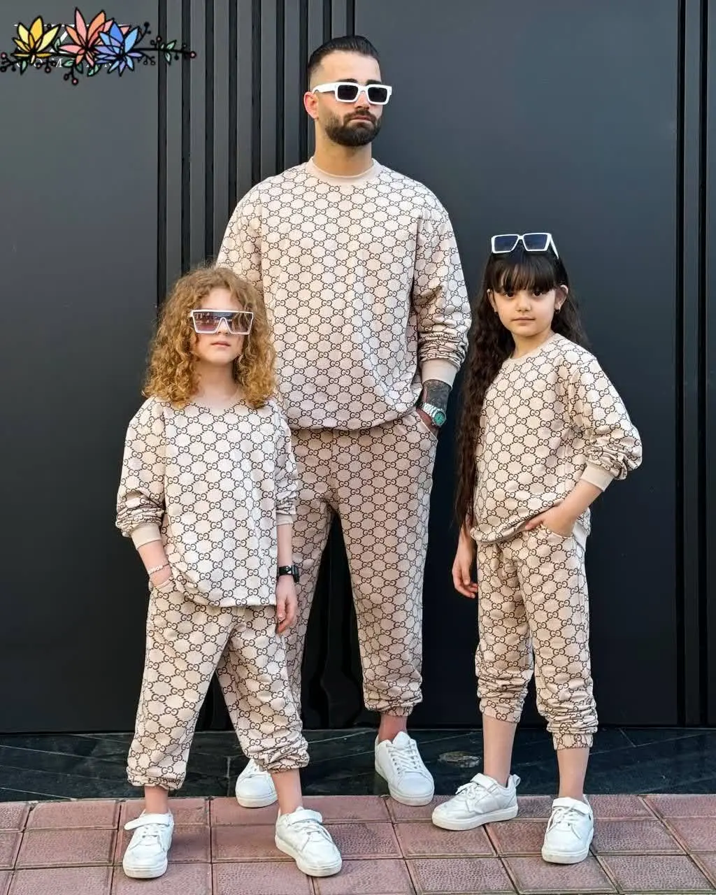 🍁🧡 ست خانوادگی بلوز و شلوار...