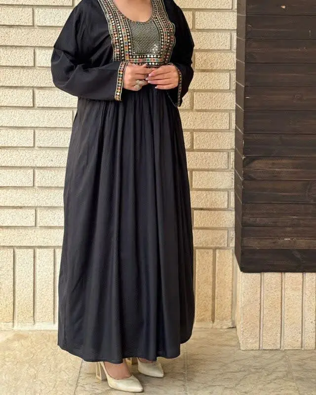 پیراهن ساحلی گلدوزی ۶۱۲۴
