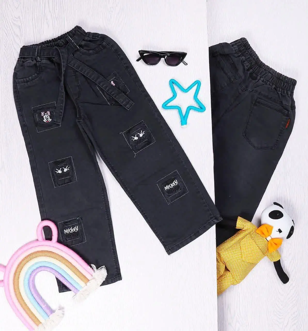 👯شلوار لی بگ میکی👯