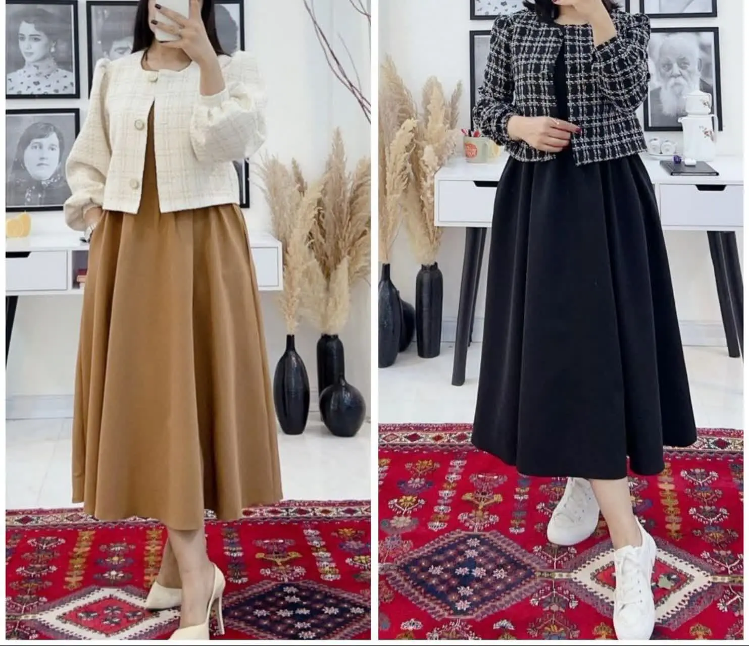 👚نام: ست کت و سارافون شاه پریون💥💫
