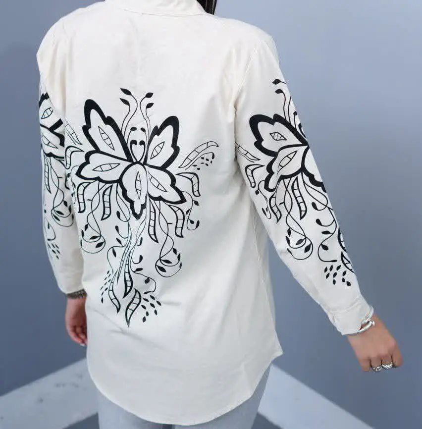 🛍نام: شومیزمانتویی چاپی🌱
