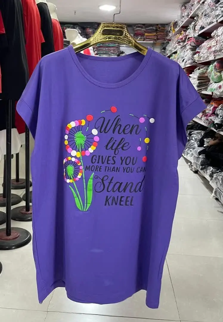 ✅ تیشرت آستین سرخورد 
