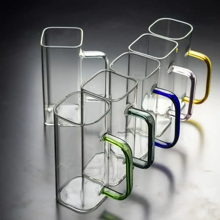 لیوان دسته رنگی اینبار مدل مربع 💥
