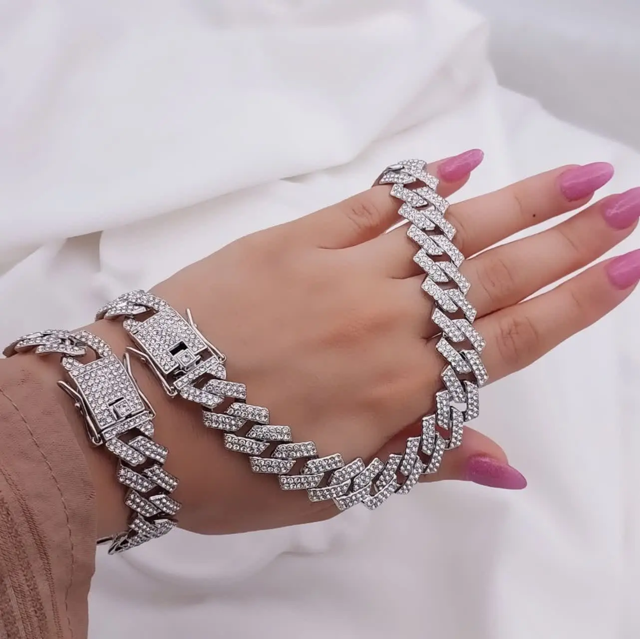 ست فول نگین قفل کوبایی  😍