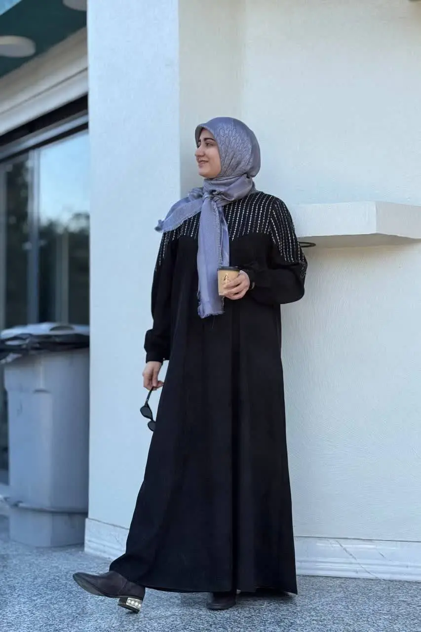 مانتو عبایی ترمه💙