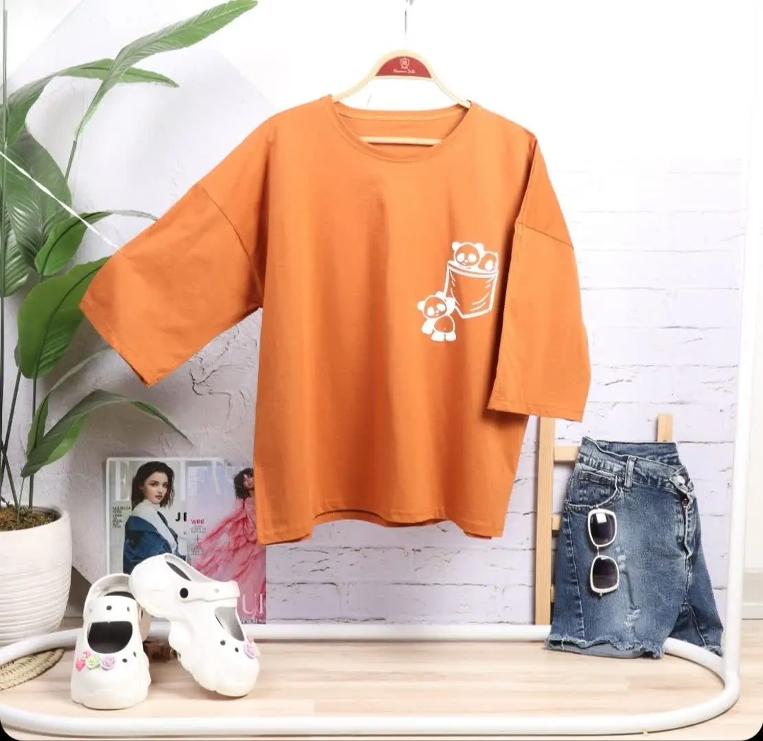 💟تیشرت لانگ باکسی💟