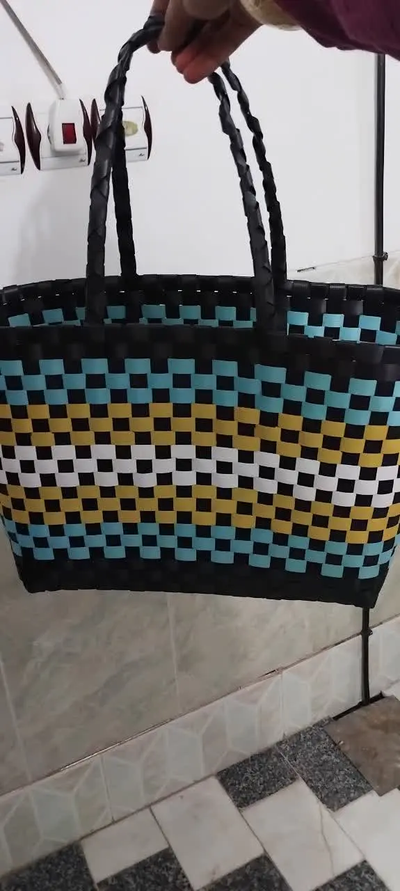 سبد حصیری، کاردست کاملا مقاوم و کاربردی، رنگبندی هم داره
