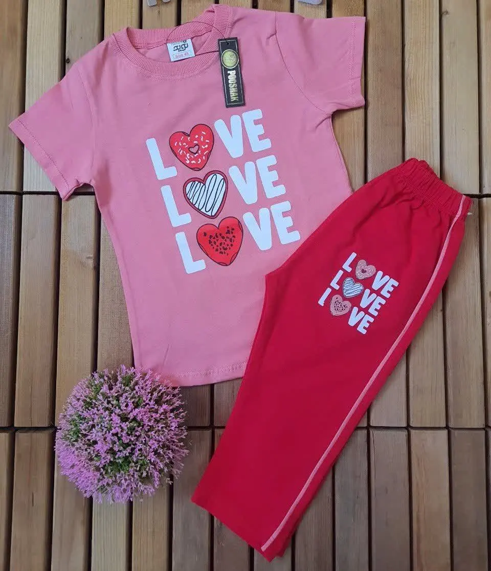 ست تیشرت شلوارک مهربان 👇
