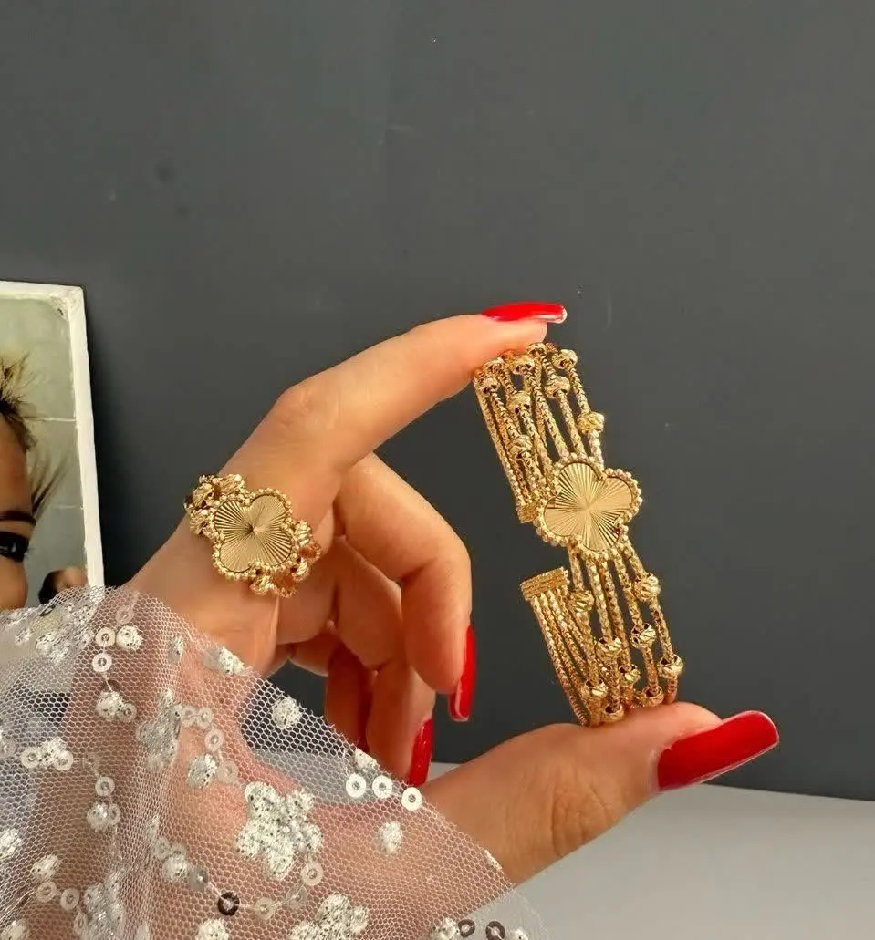 ست دستبند انگشتر ونکلیف جدید😍😍