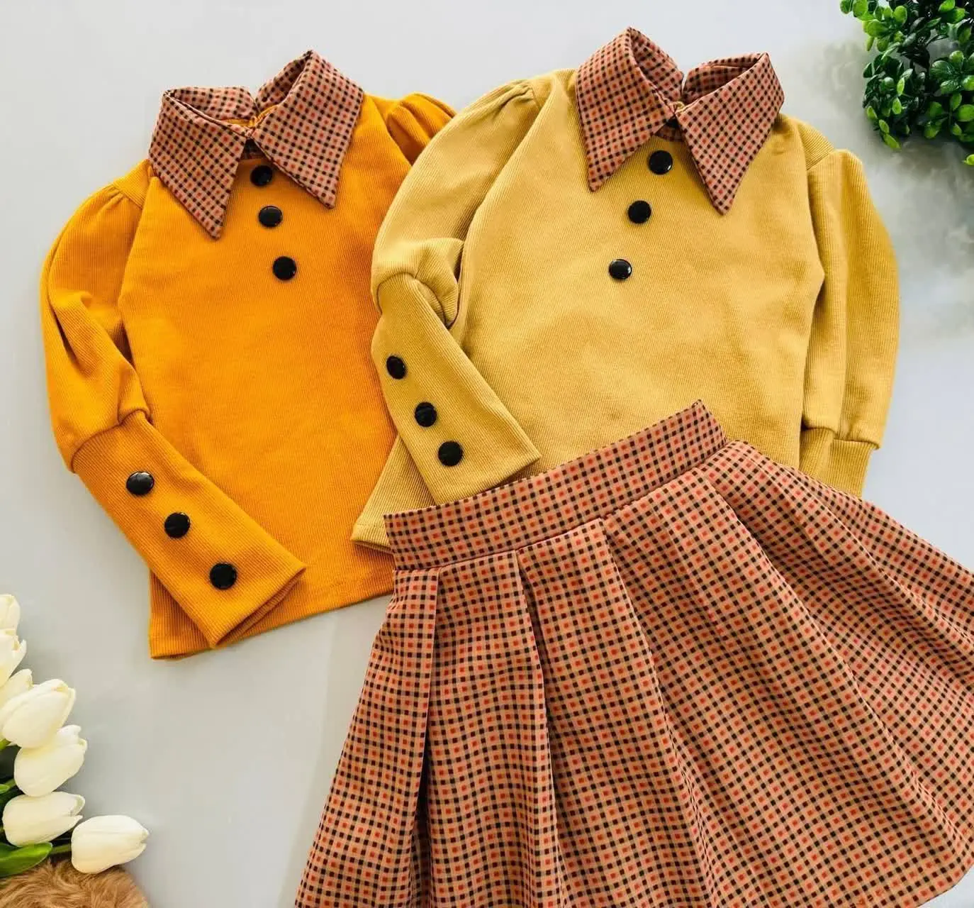 بلوز و دامن مجلسی دخترانه
