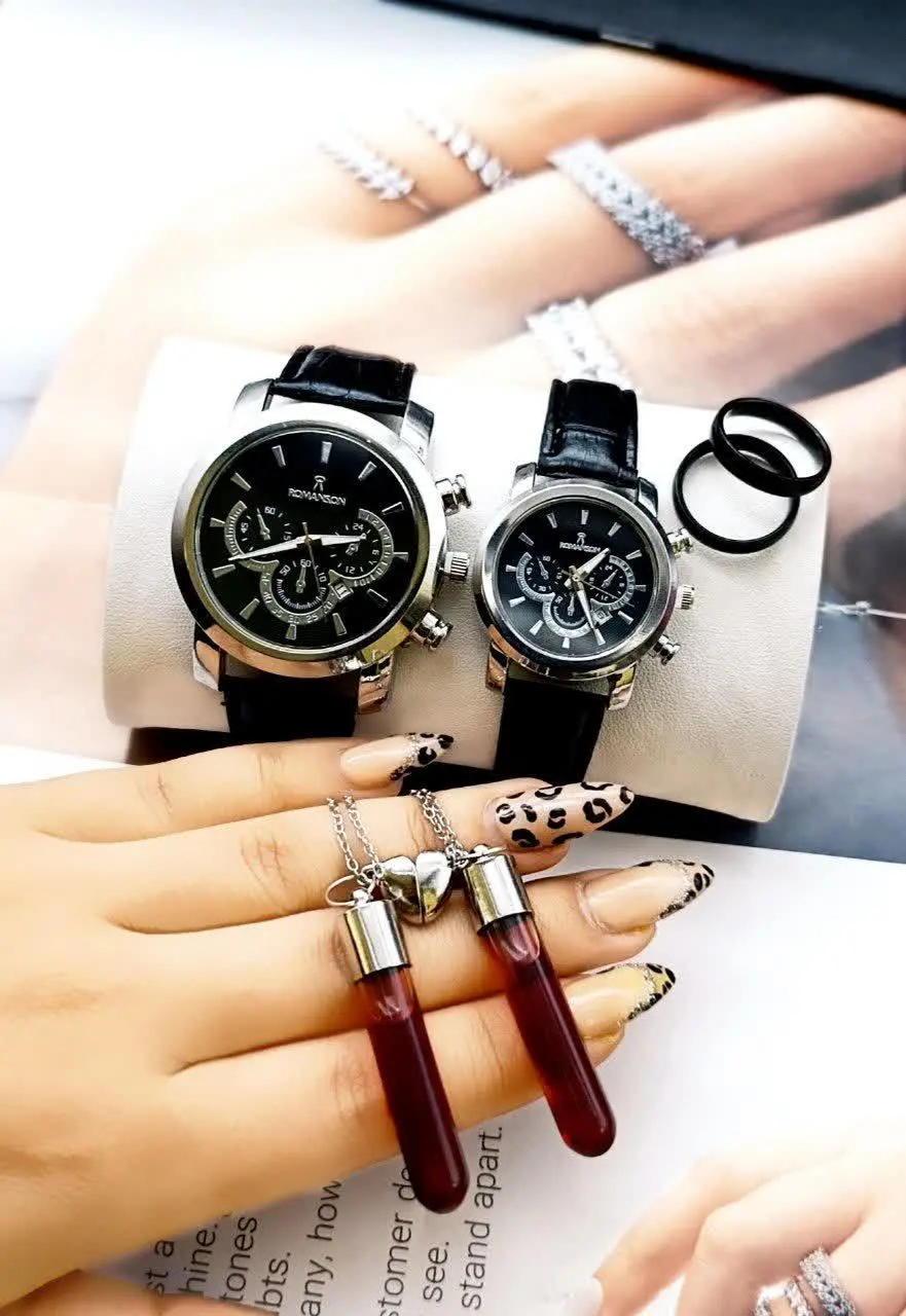 ♦️ ست ساعت و گردنبند و حلقه