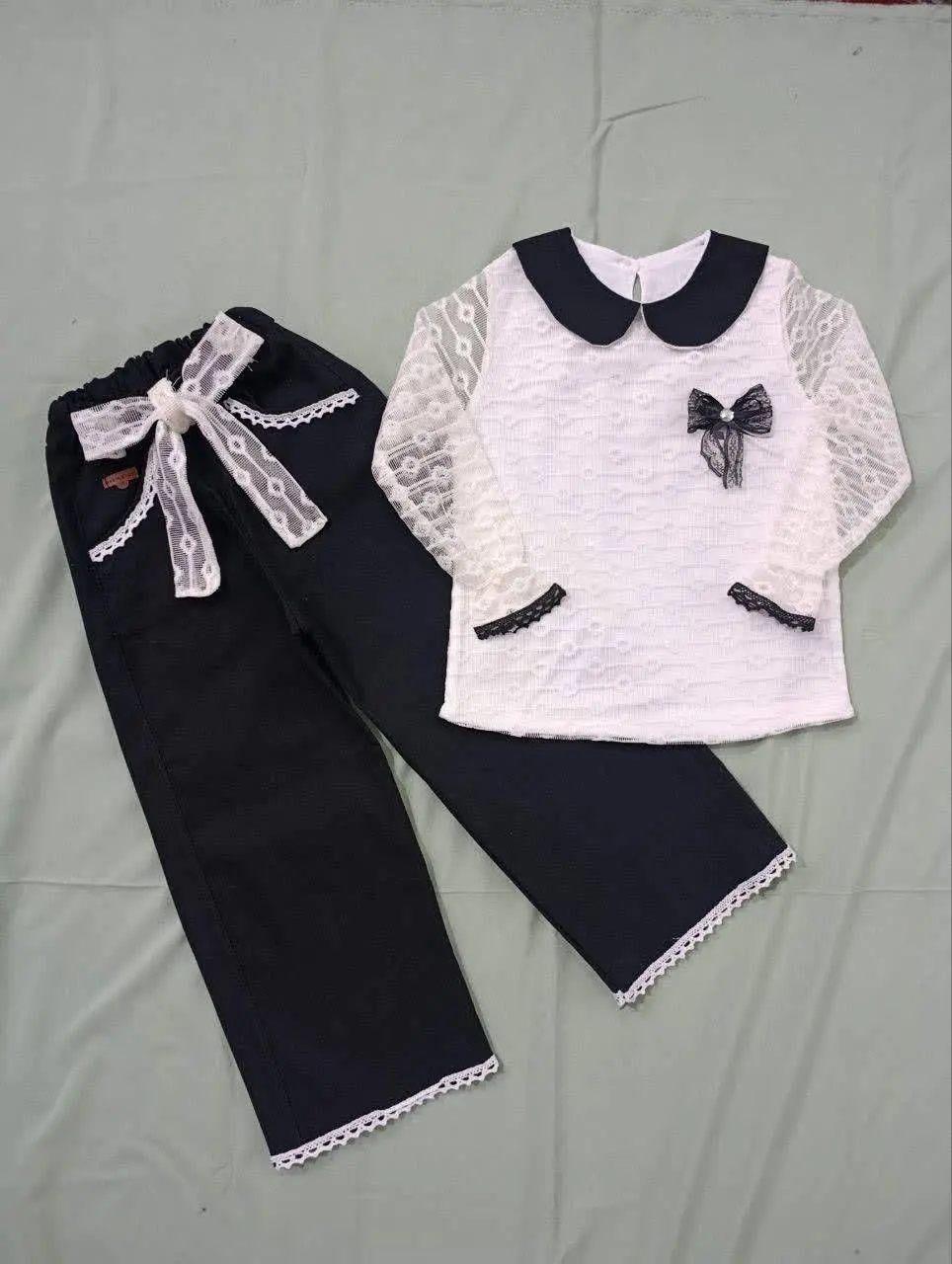 👚نام: شومیز شلوار بگ مجلسی❤️