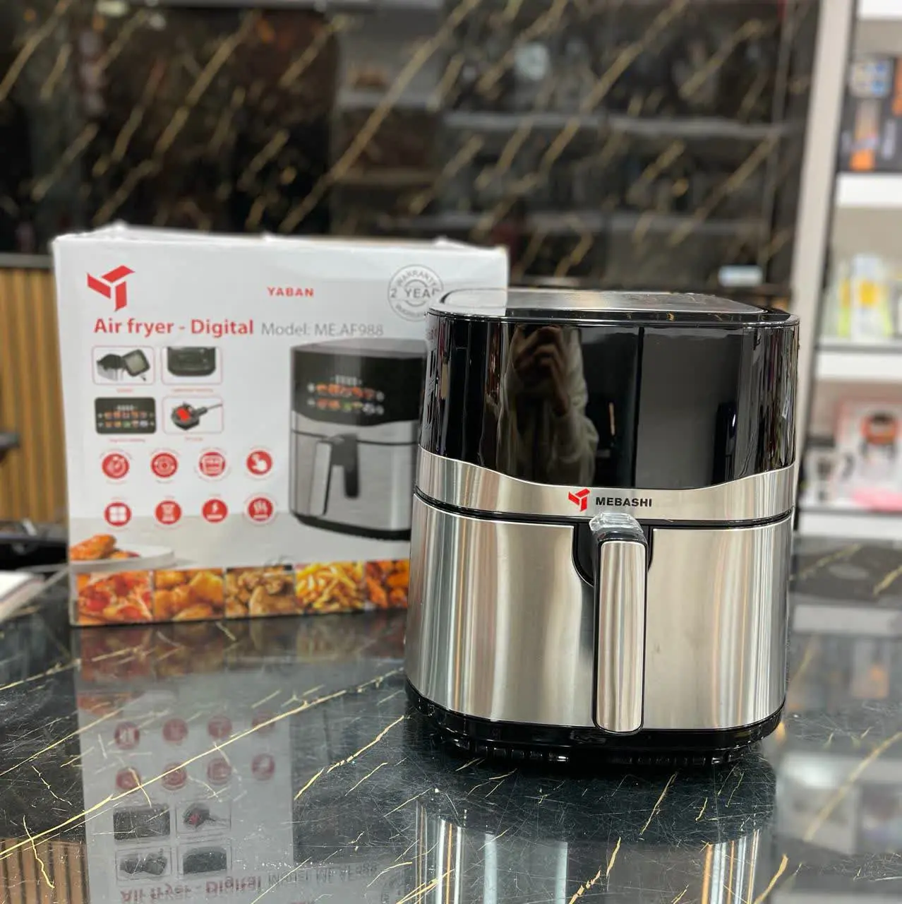 سرخ کن رژیمی MEBASHI💥