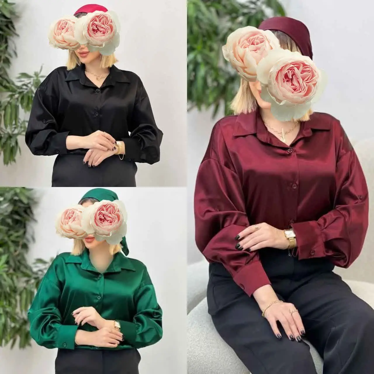 ❣نام: شومیز ساتن آمریکایی
