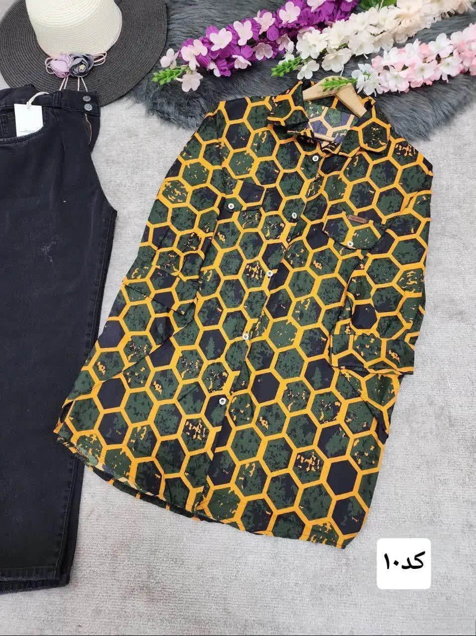 🛍نام: مانتو پانچ طرحدار🌱
