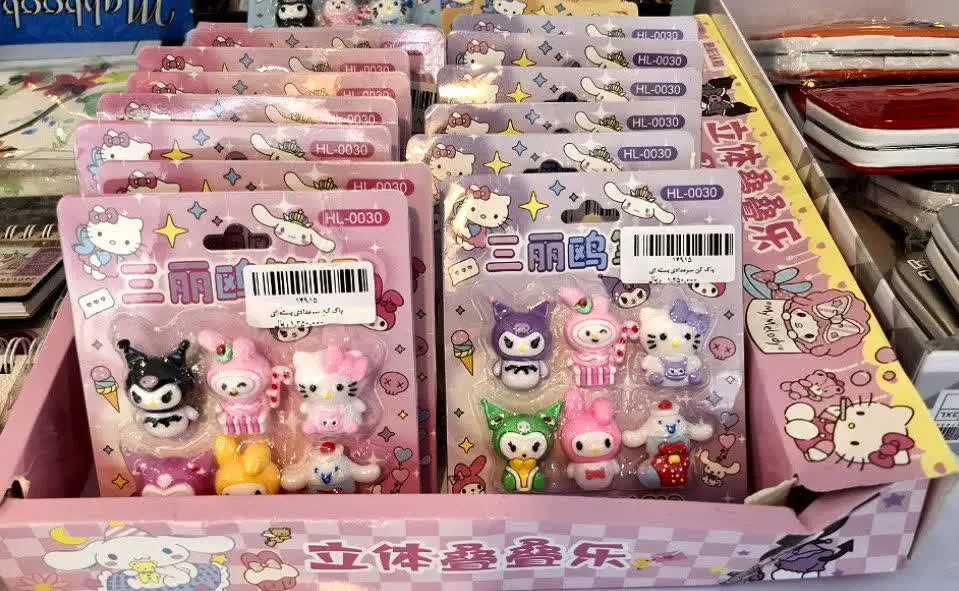 پک ۶ عددی پاک کن و سر مدادی