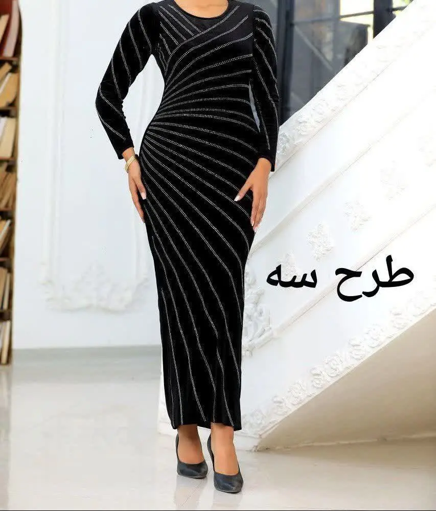 👚نام: ماکسی مجلسی نگین دار الماس 💎💎
