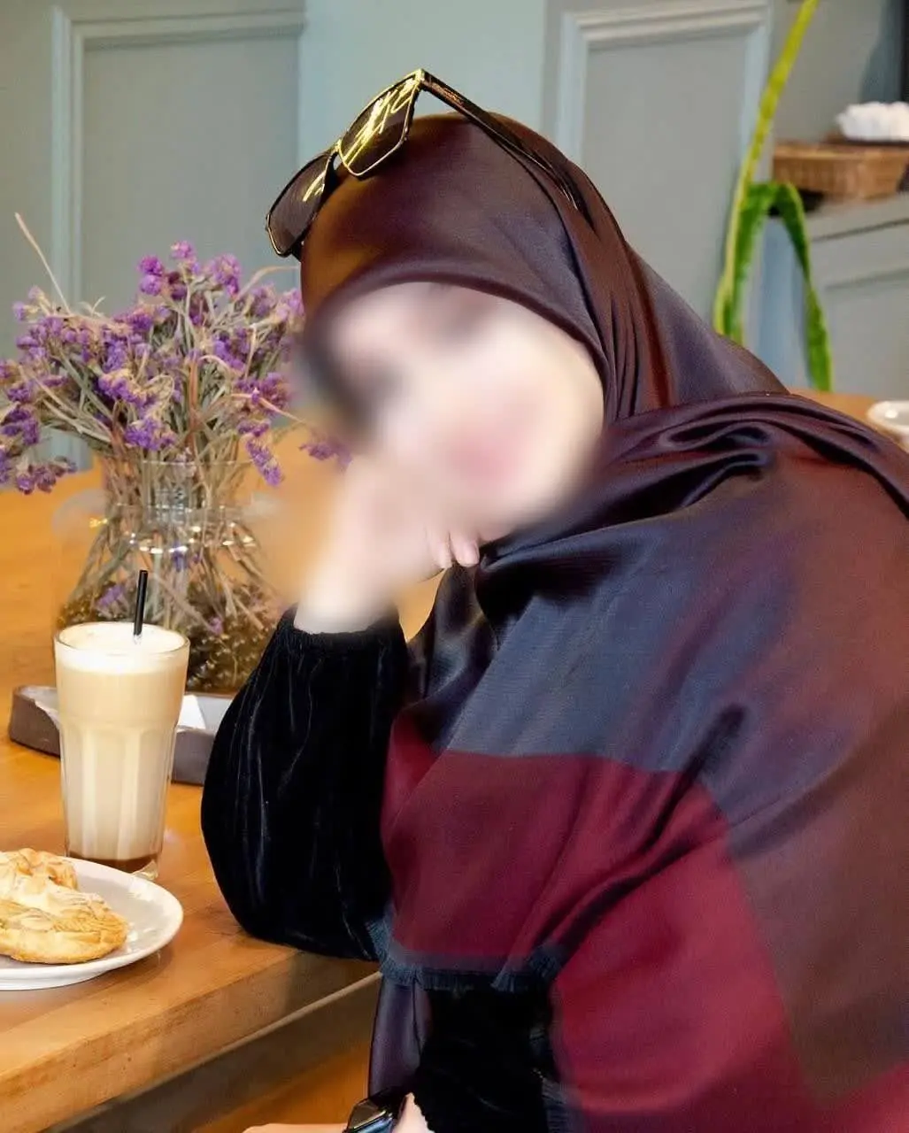 روسری دورو الیاف بامبو