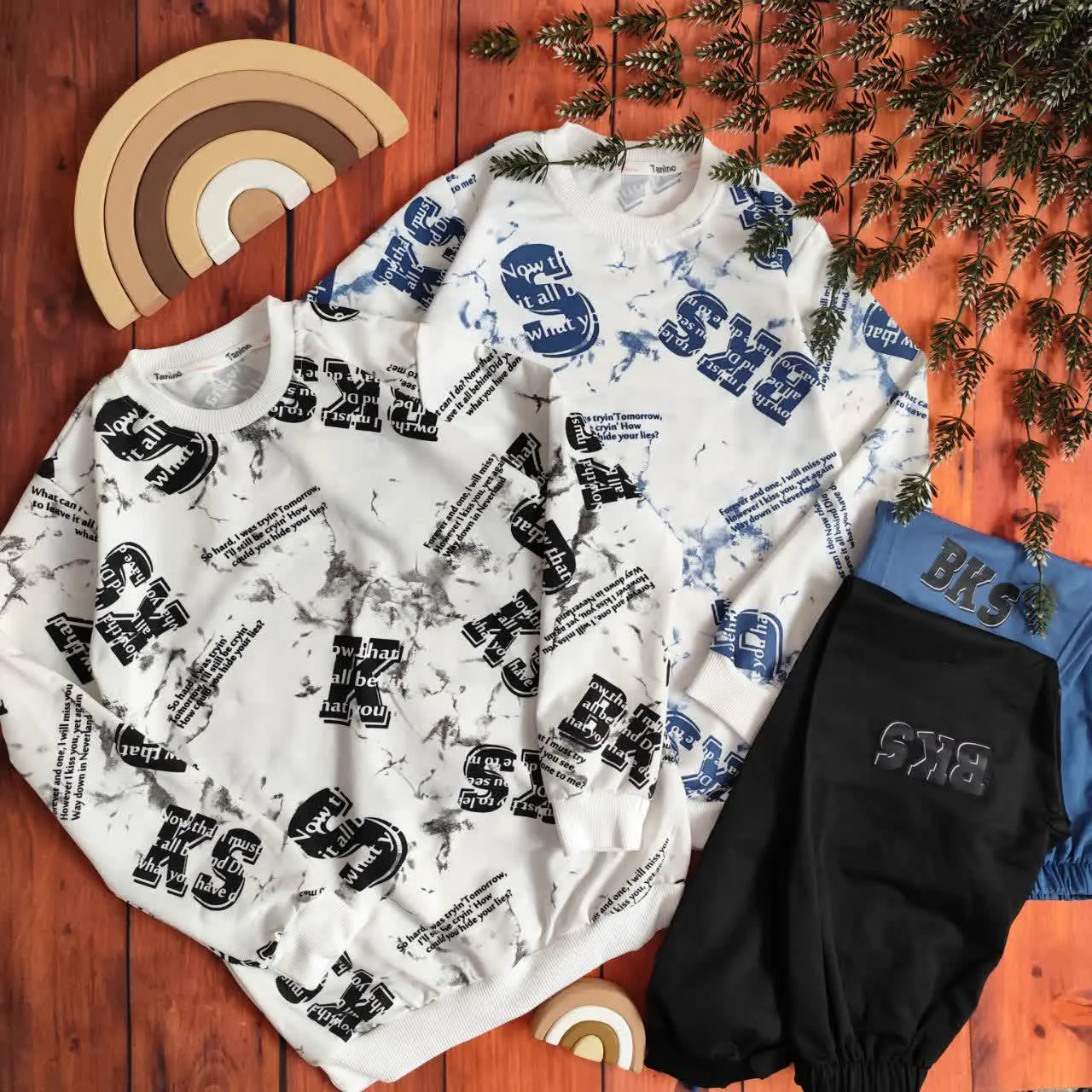 😍ست بلوز و شلوار پسرانه لات...