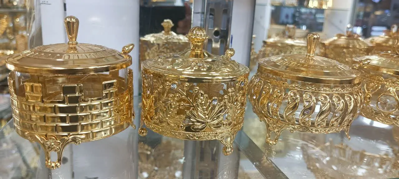 قندان تک گلد پلیت ☝️☝️☝️☝️☝️