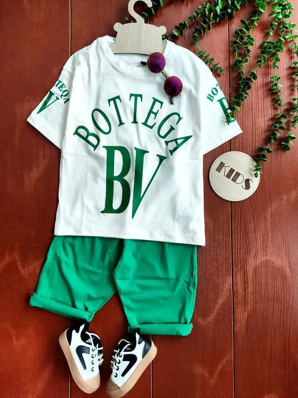 یه تیشرت شلوارک دو رنک براتون آوردیم 🤩🤩
