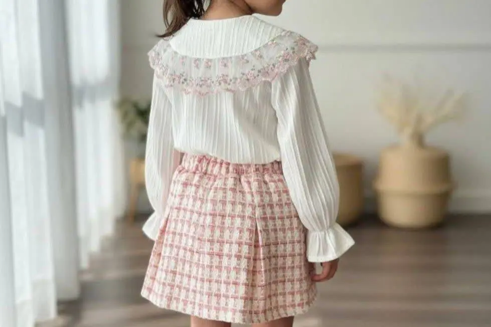 بلوز دامن اسما