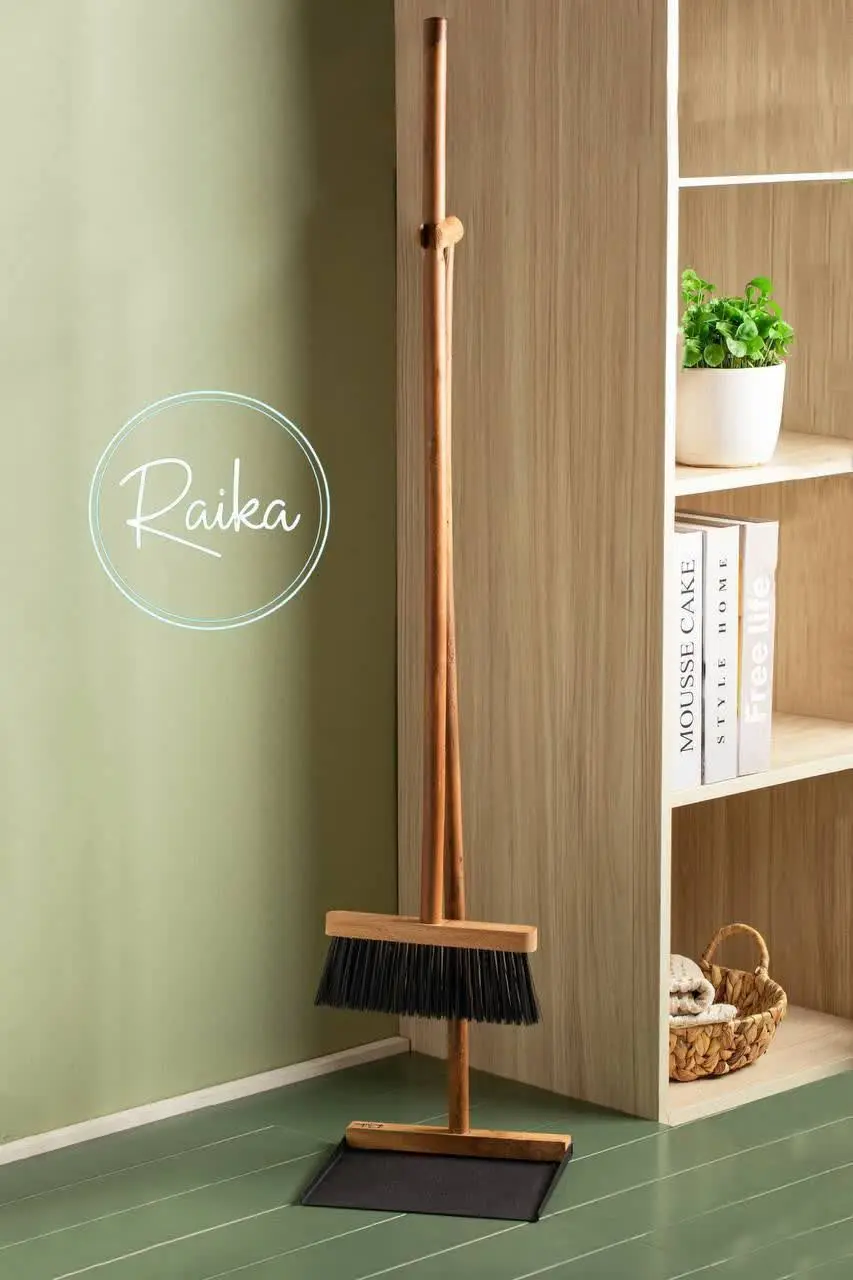 💥جارو خاک انداز چوبی💥