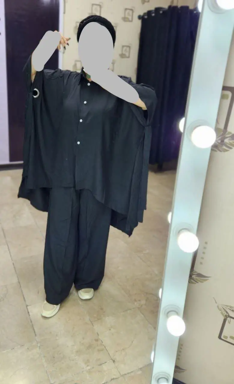 ست شلوار و مانتو پانچ😍
