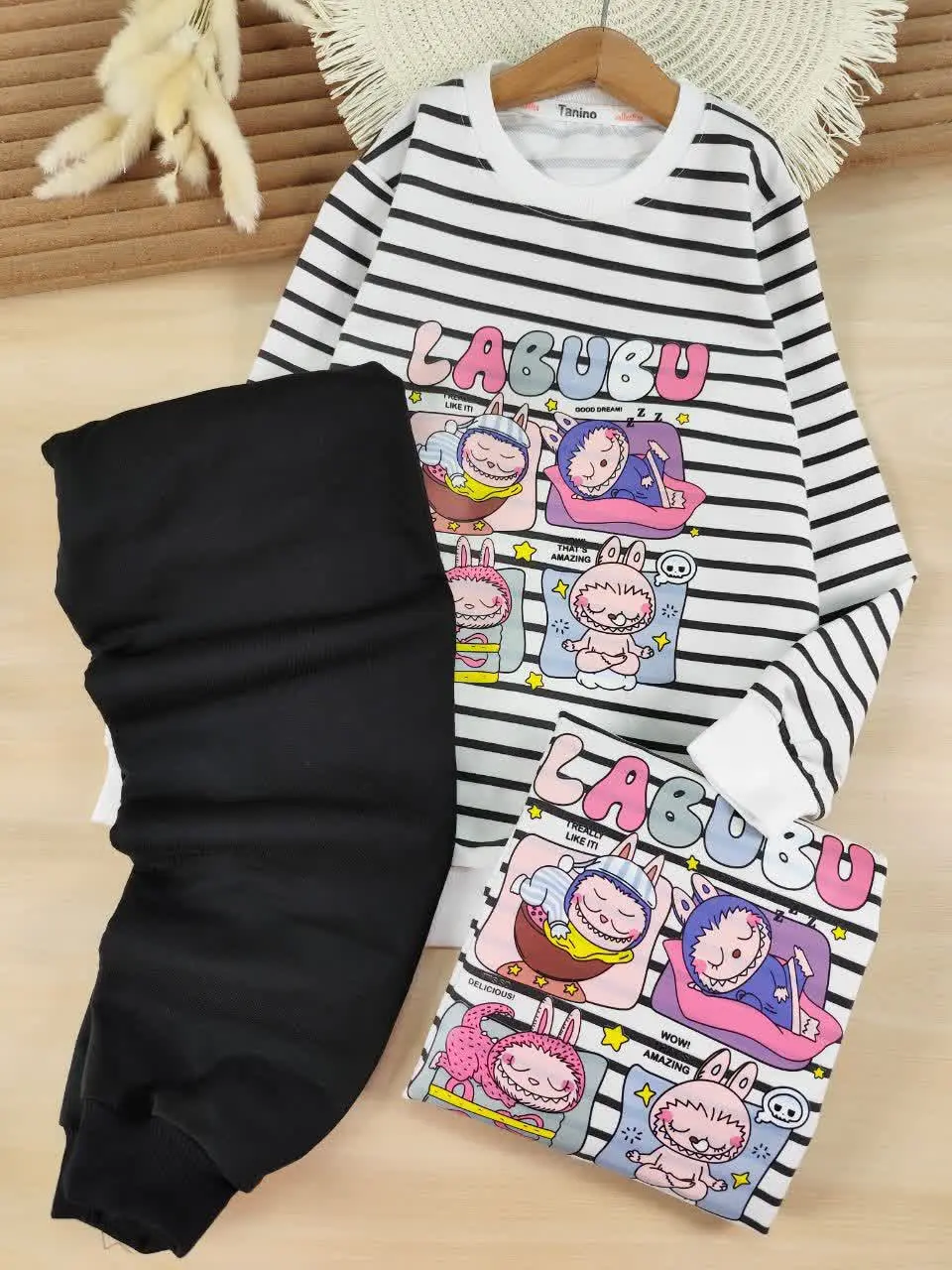 بلوز و شلوار لبوبو راه راه