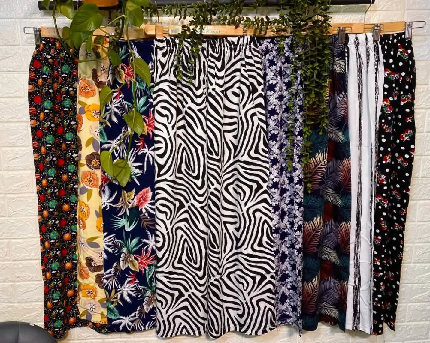 #زنانه #شلوار نخی اعلا (ردیف ٧٣٤٠) 
