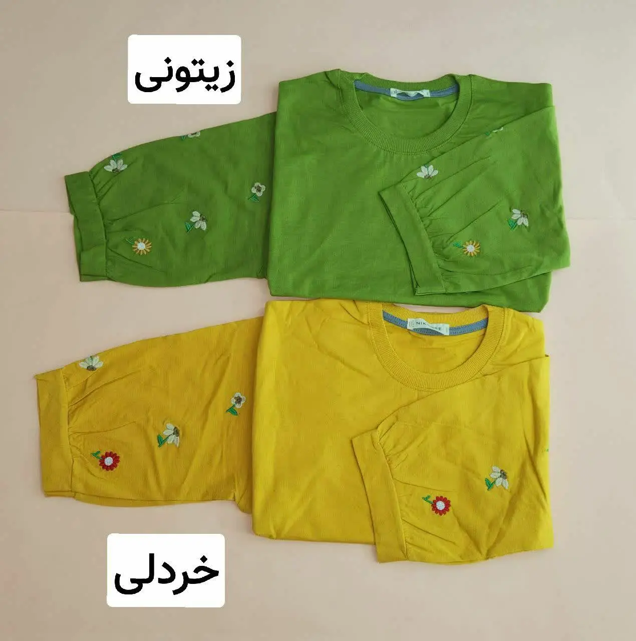 تیشرت آستین سه ربع سروناز🌸
