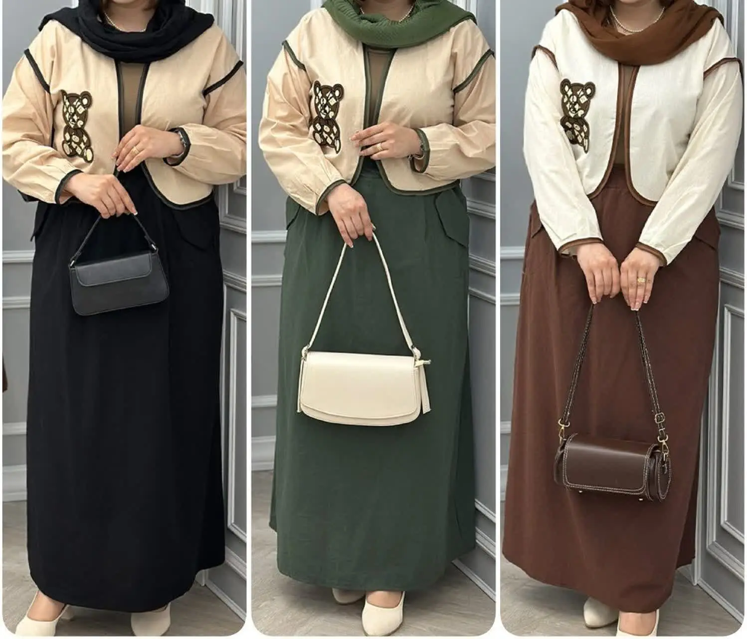 ❤️نام: کت و دامن خرسی LV
