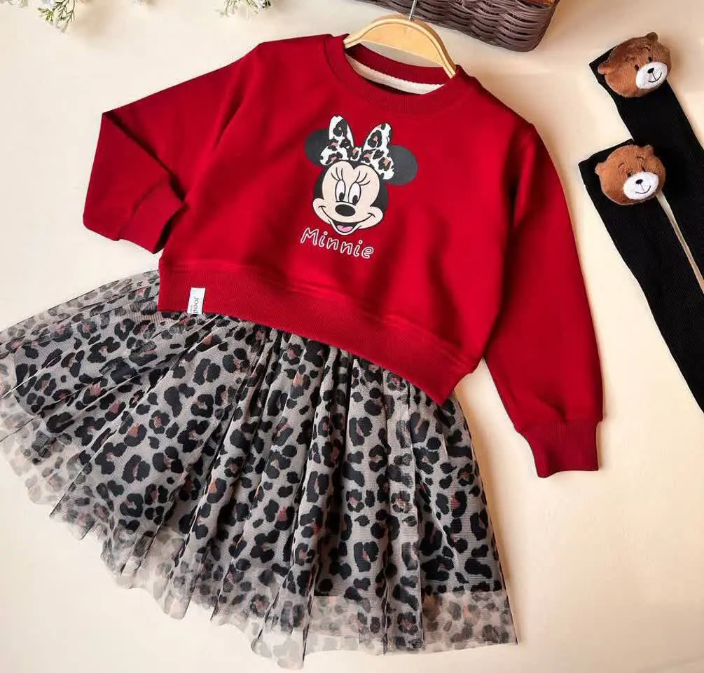 ست کراپ و دامن میکی